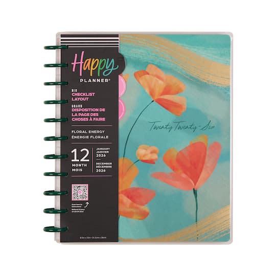 The Big Happy Planner® Floral Energy